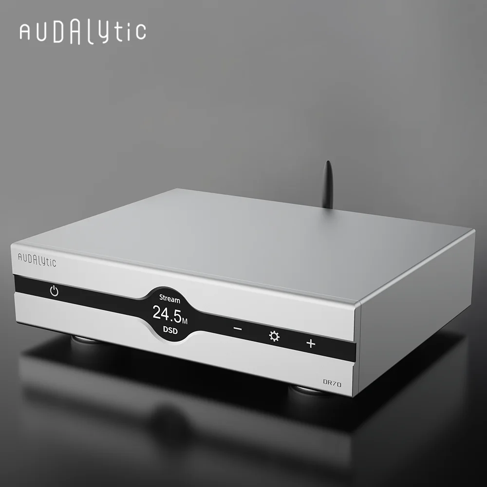 Audalytic DR70 hifi R2R Streaming DAC وحدة فك ترميز الصوت للموسيقى الرقمية وحدة فك ترميز الشبكة تدعم DLNA وAirPlay