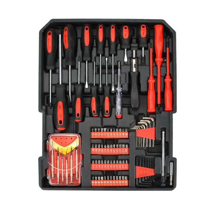 Household Pull Rod 499 Piece Combination Tool Set Wood Working Gardening Tools Set