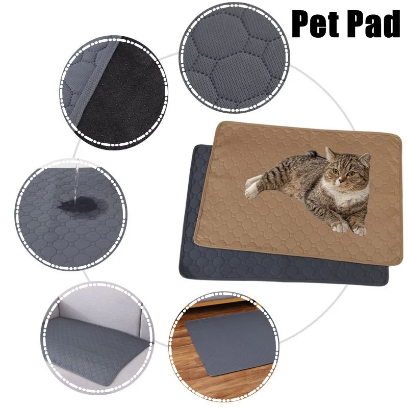 

Winter Dog Pad Reusable Washable Dog Urine Mat Car Seat Floor Sofa Absorbent Puppy Cat Training Pet Supplies Pet Pad Blanket