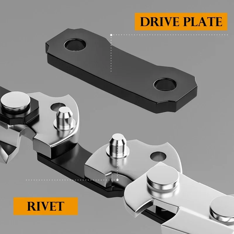 Mini Scie à Chaîne Électrique en Acier de 4 et 6 Pouces, Accessoire de Remplacement