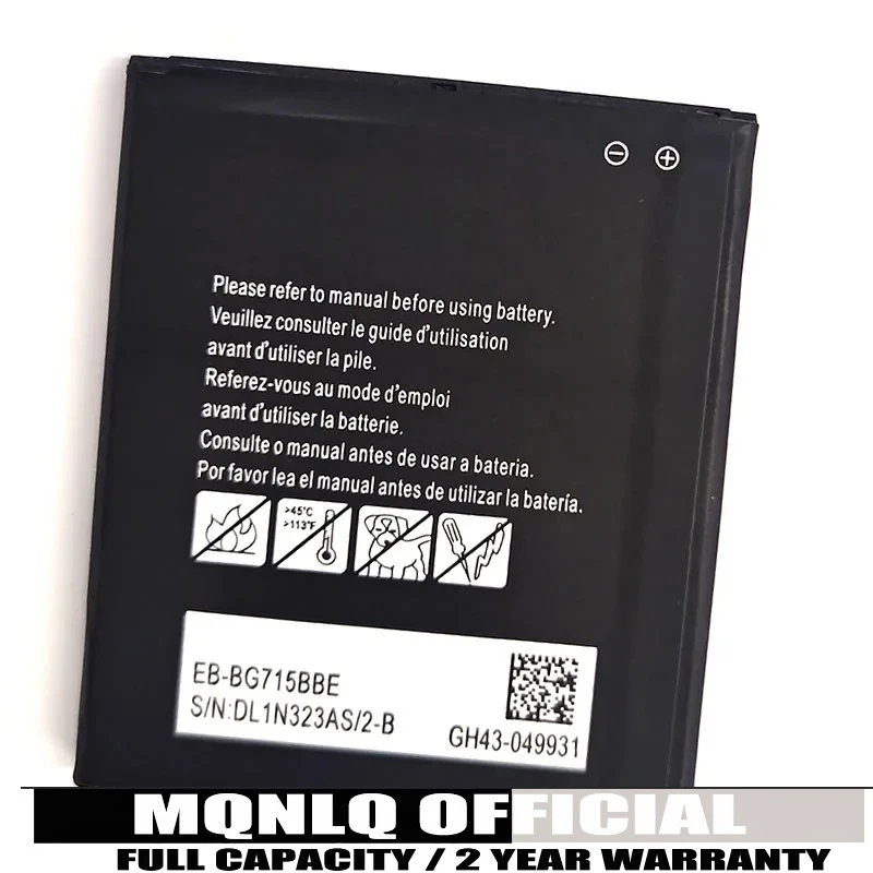 2026 years 4050mA New EB-BG715BBE EB-BG736BBE High Quality Replacement Battery 4050mAh For Samsung Galaxy Xcover Pro Xcover6 Pro