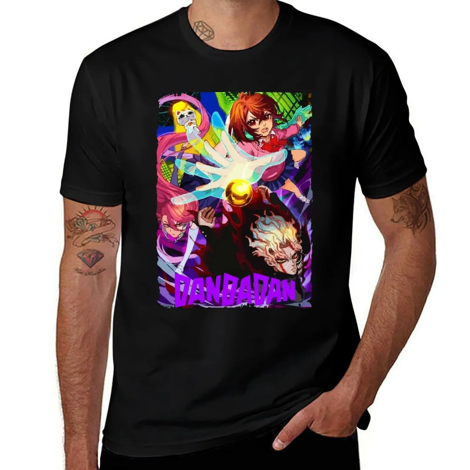 

Dandadan T-Shirt oversize t-shirts man customs cheap stuff Short sleeve tee men