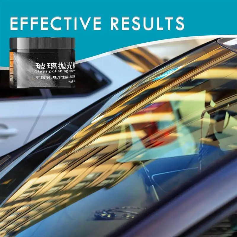 Car Glass Polishing Powder Windshield Polishing Powder Automotive Powder Window Repair Set For Suvs Trucks Vehicle Rvs Cars Auto