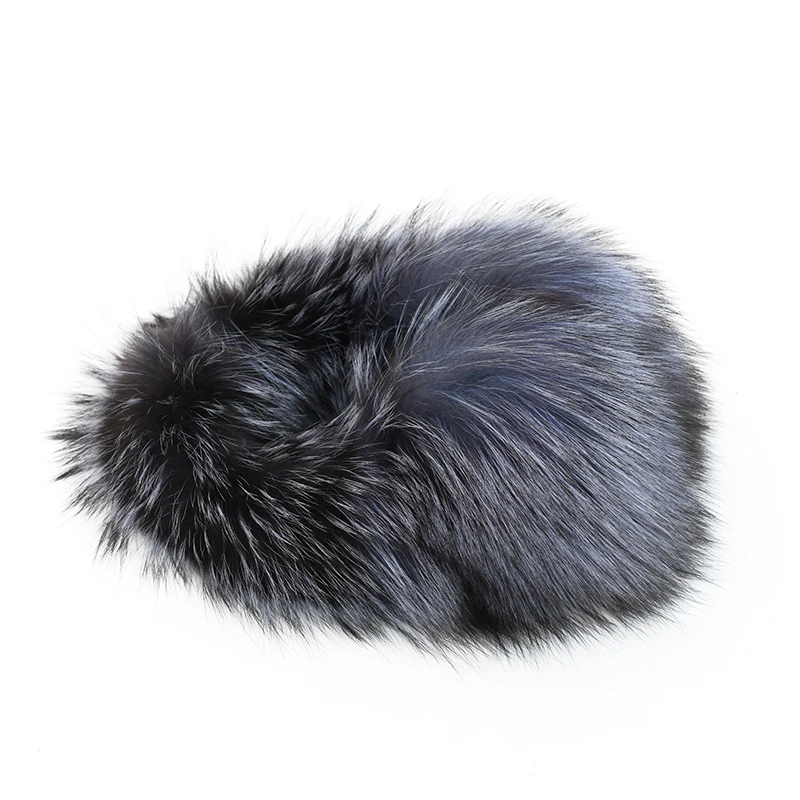 Luxury Women Plush Ear Warmer Real Fox Fur Earmuffs CX-A-72