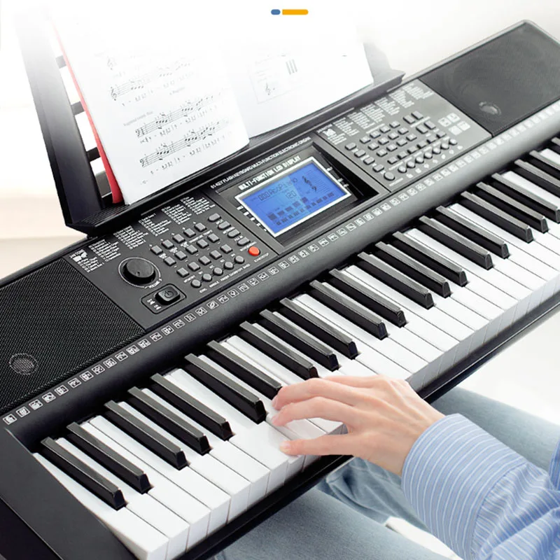 Electronic Piano Musical Keyboard Midi Digital Musical Keyboard Professional Synthesizer Teclado Musical Organ Keyboard AA50EO