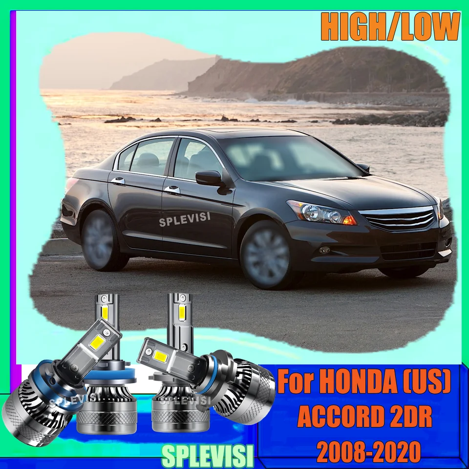 

High-Efficiency HB3 H11 Led Car Headlight 12V Light 200W For HONDA (US) ACCORD 2DR 2008-2020 2009 2010 2011 2012 2013 2014 2015