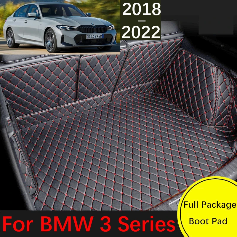 

Car Trunk Mat For BMW 3 Series G20 G21 2019 2020 2021 2022 Waterproof Cargo Liner Carpet Interior Parts Accessories Cover