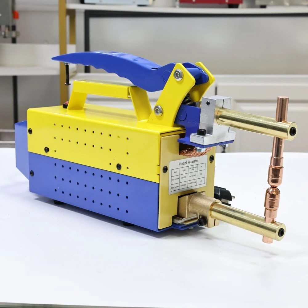 F2000 Professional Portable Electric Spot Welder  Double-sided Handheld Welding Machine Adjustable Welding Thickness Overheating