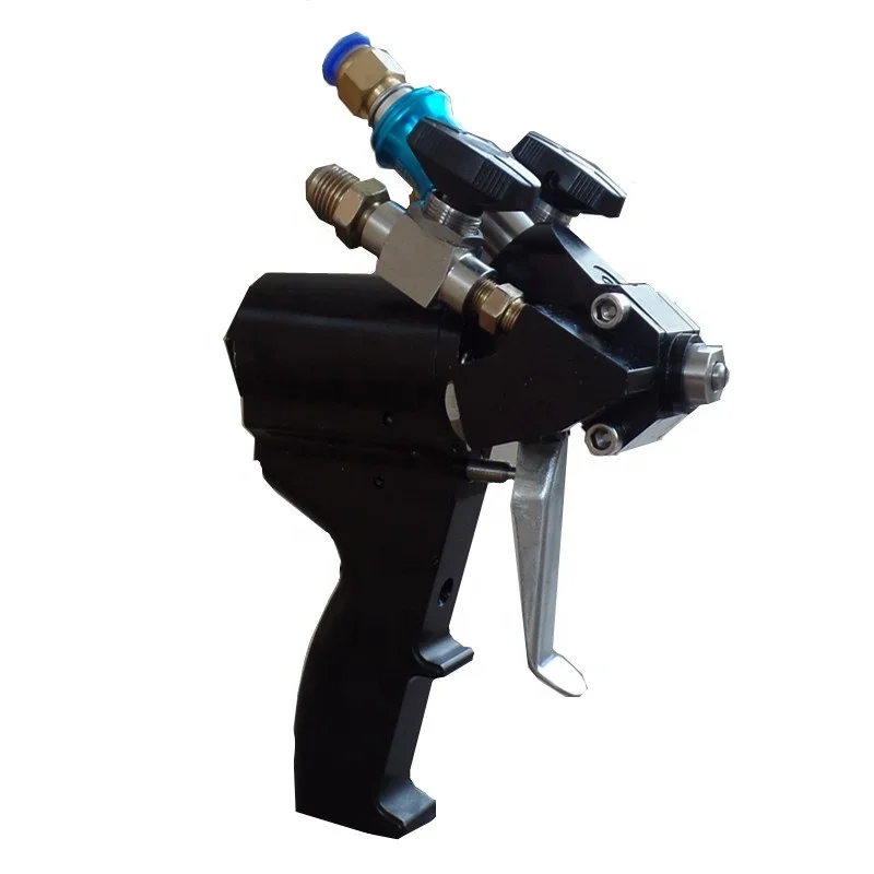 Double nozzle spray gun used automotive tools for sale chrome mirror spray car Application Paint Spray Gun