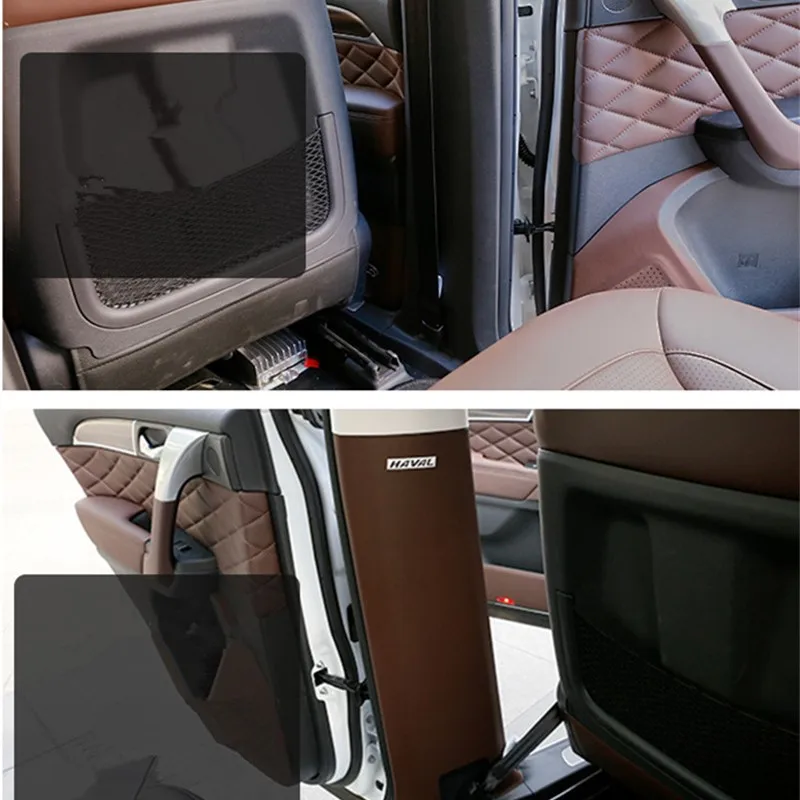 For HAVAL H9 2017-2022 modified seat belt protective pad interior B-pillar anti-kick pad special Cost-effective high quality
