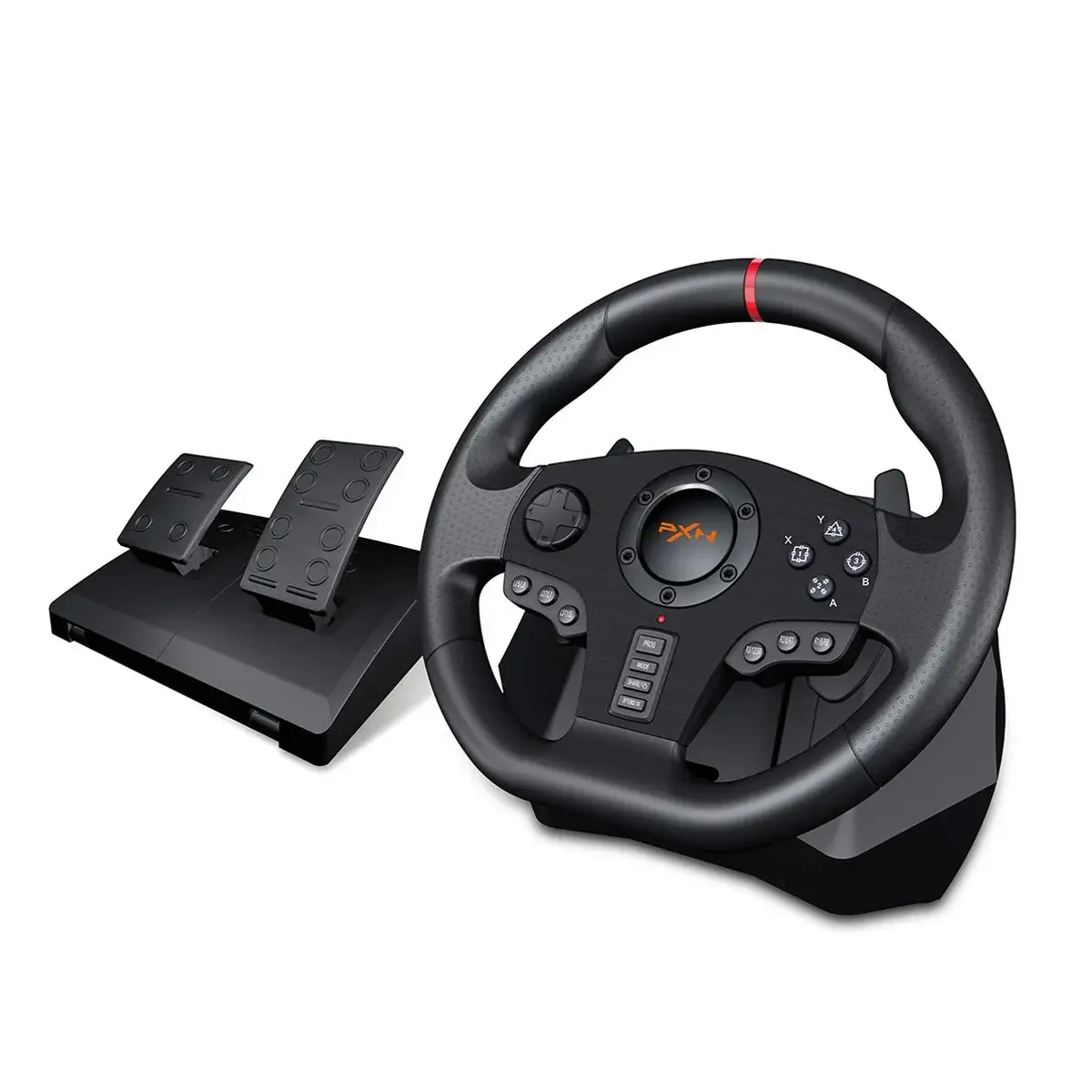 PXN V900 Gaming Steering Wheel Pedal Vibration Racing Game Controller for 360 PC PS4 PS3  N-switch Android