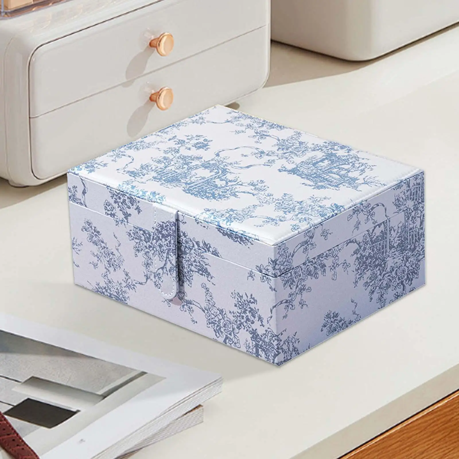 

Коробка для хранения ювелирных изделий, настольное украшение, подарок на день рождения, держатель для ювелирных изделий, органайзер для серег, браслет-гвоздик, кулон, кольца, ожерелье