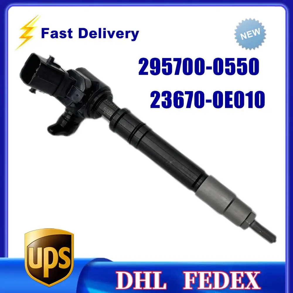 

295700-0550 Common Rail Fuel Injector 23670-0E010 for Hilux REVO 1GD-FTV 2.8L
