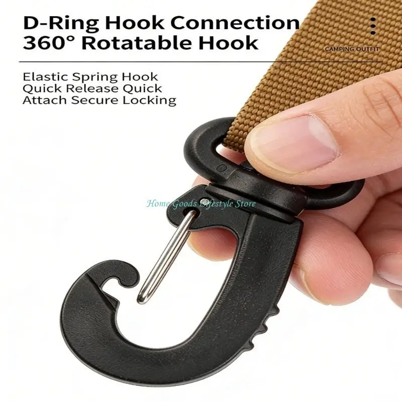 E74E 8pack Secure Fixing Clip for Garage Banners Displays Simple Installation Keep Decorations Firmly in Place