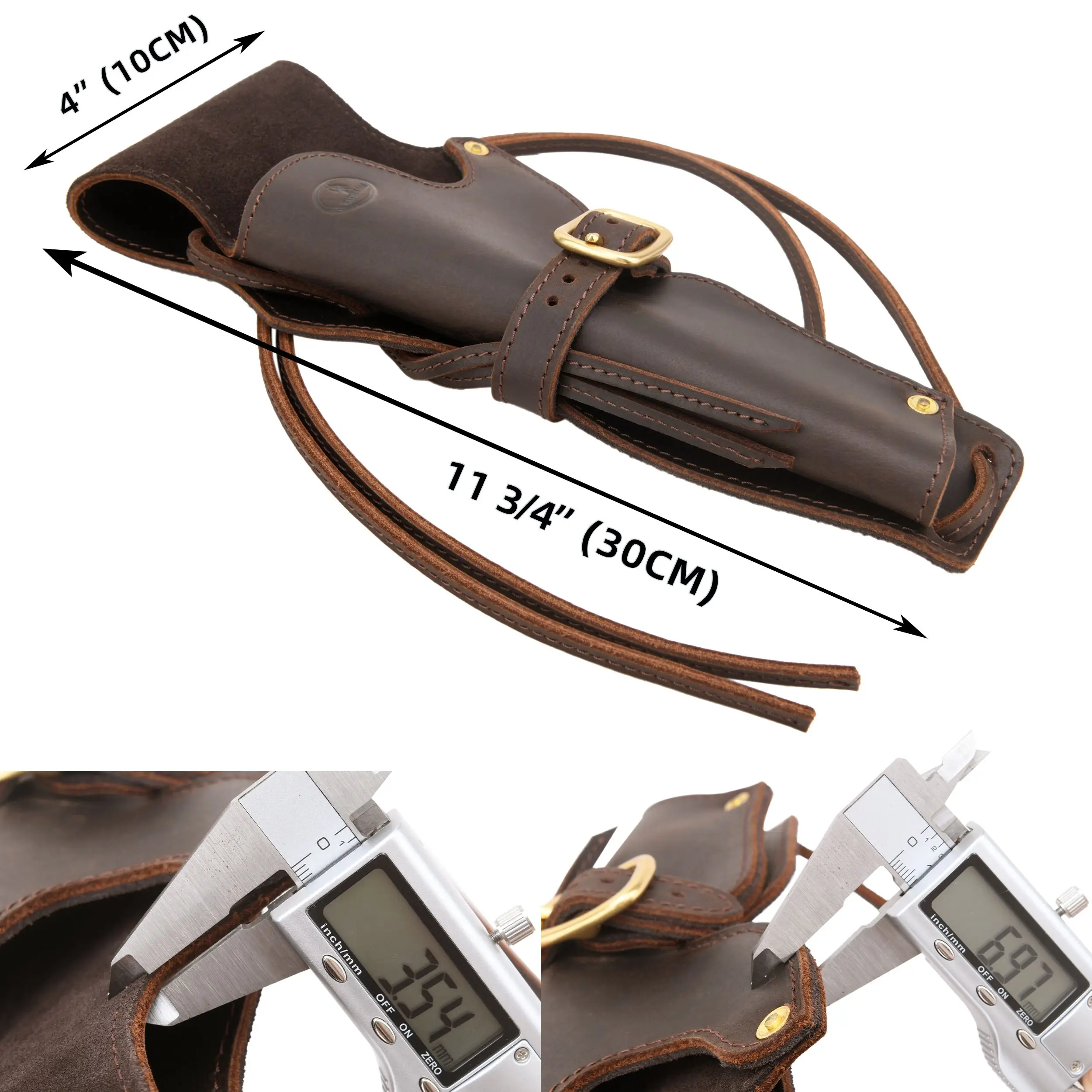 NEW Leather Revolver Holster Western Cowboy Holsters for Revolvers Handemade Gun Cover  Ambidextrous