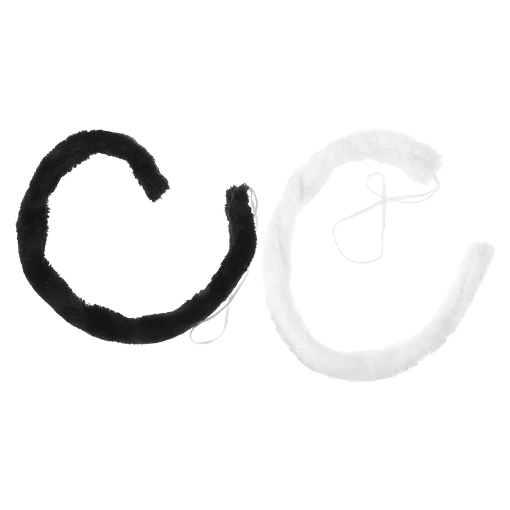 2 STUKS Dierenstaart Halloween Cosplay Party Prop Kostuum Accessoires Kind Staarten Langdurige Comfortabele Slijtage Feestelijk Thema DIY