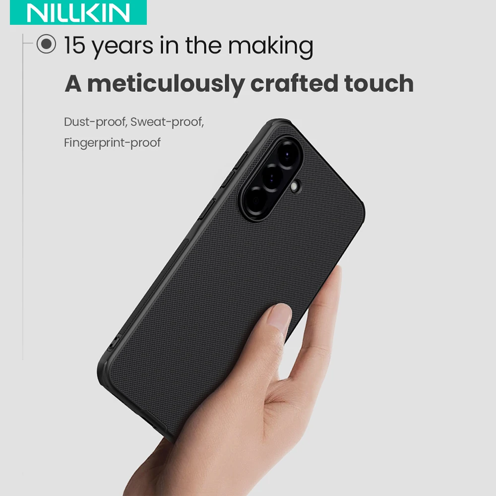 Nillkin Super Frosted Shield Pro Matte Handyhülle für Samsung Galaxy A56 A36 A26 A55 A54 5G PC+TPU Anti-Scratch-Schutzhülle