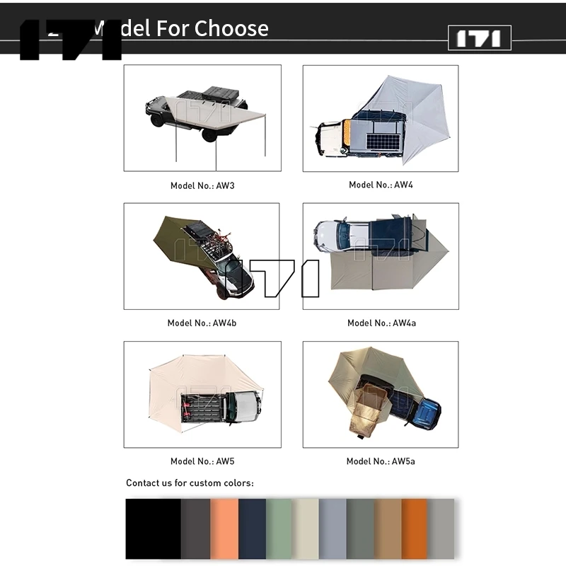 Retractable Awnings For Vehicles Campervan Awning Car Outdoor Camping