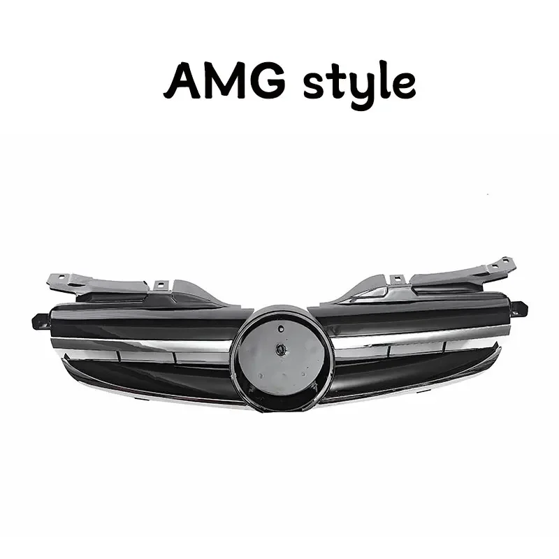 Suitable for Mercedes Benz SLK Class SLK200K SLK350 R170 1998-2004 AMG Style Front Grille Bumper Grille Automotive Parts