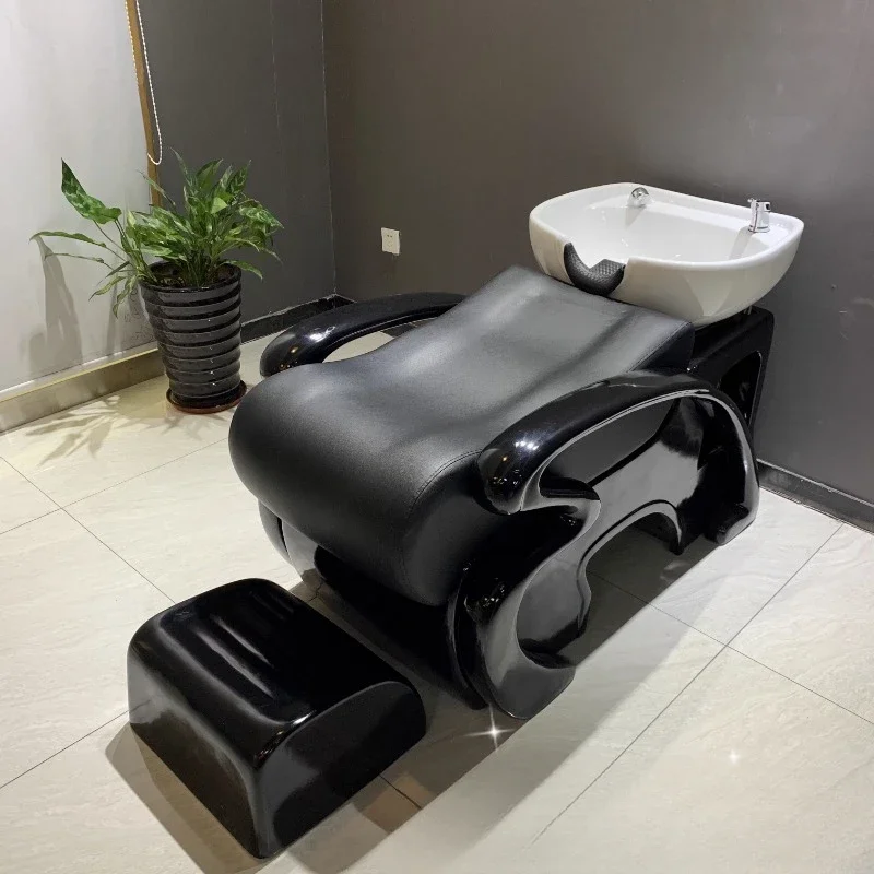 

Saloon Shampoo Chair Beauty Salon Washbasin Hair Cutting Hairdressing Chair Head Spa Massage Barber Salon Furniture GY50GP