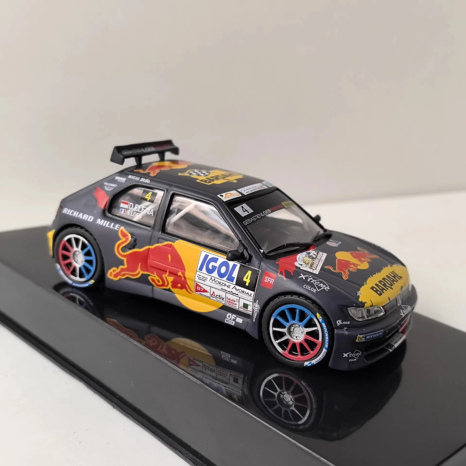 IXO 1/43 بيجو 306 ماكسي كيت 2021 # 4 نموذج سباق بيجو، سبيكة 3 سنوات #4