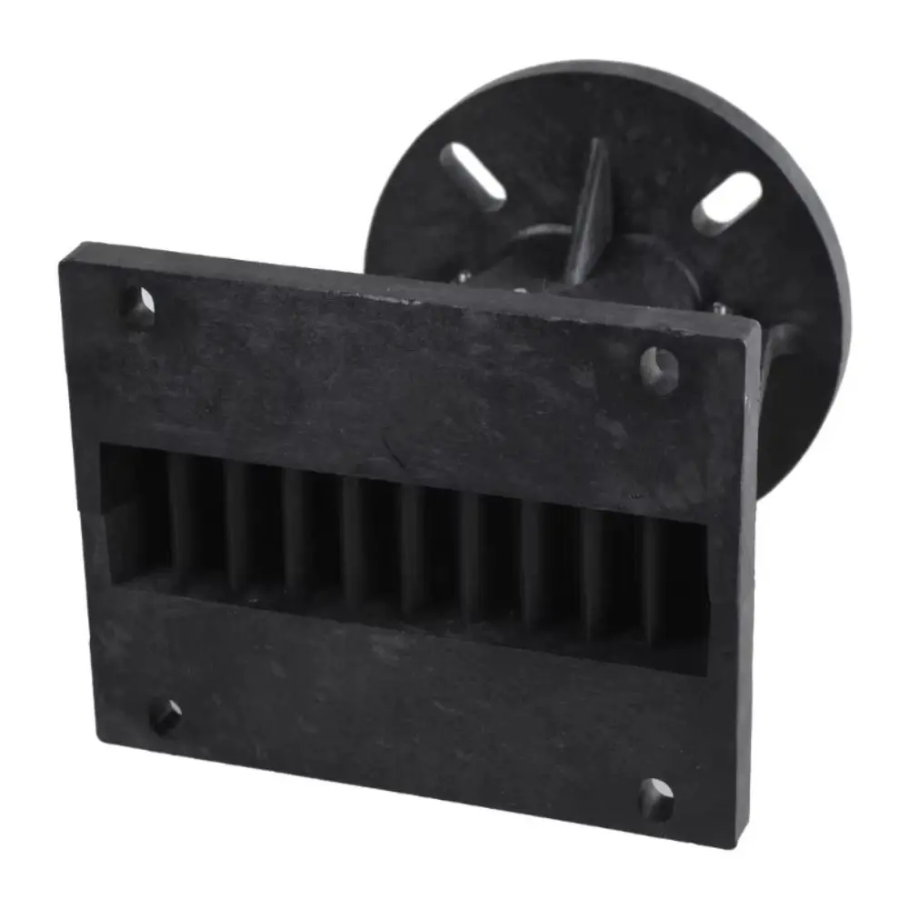 1Pcs Plastic Tweeter Horn Wave Guide Black Throat Line Array Speaker Accessory Wide Coverage Angle