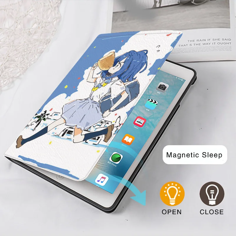 Makeine Too Many Losing Heroines! Case For iPad 10.2 9th 10th Air 6 Mini 4 5 Case Luxury Silicone Pro 11 13 For iPad Air 1 2 3 4