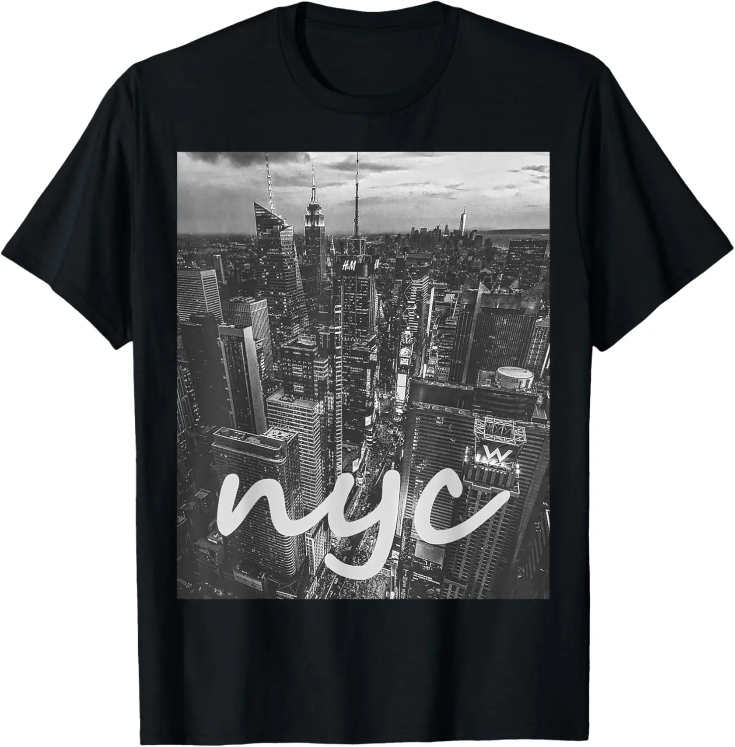 

Футболка с рисунком Urban New York City, футболка Skyline New York City