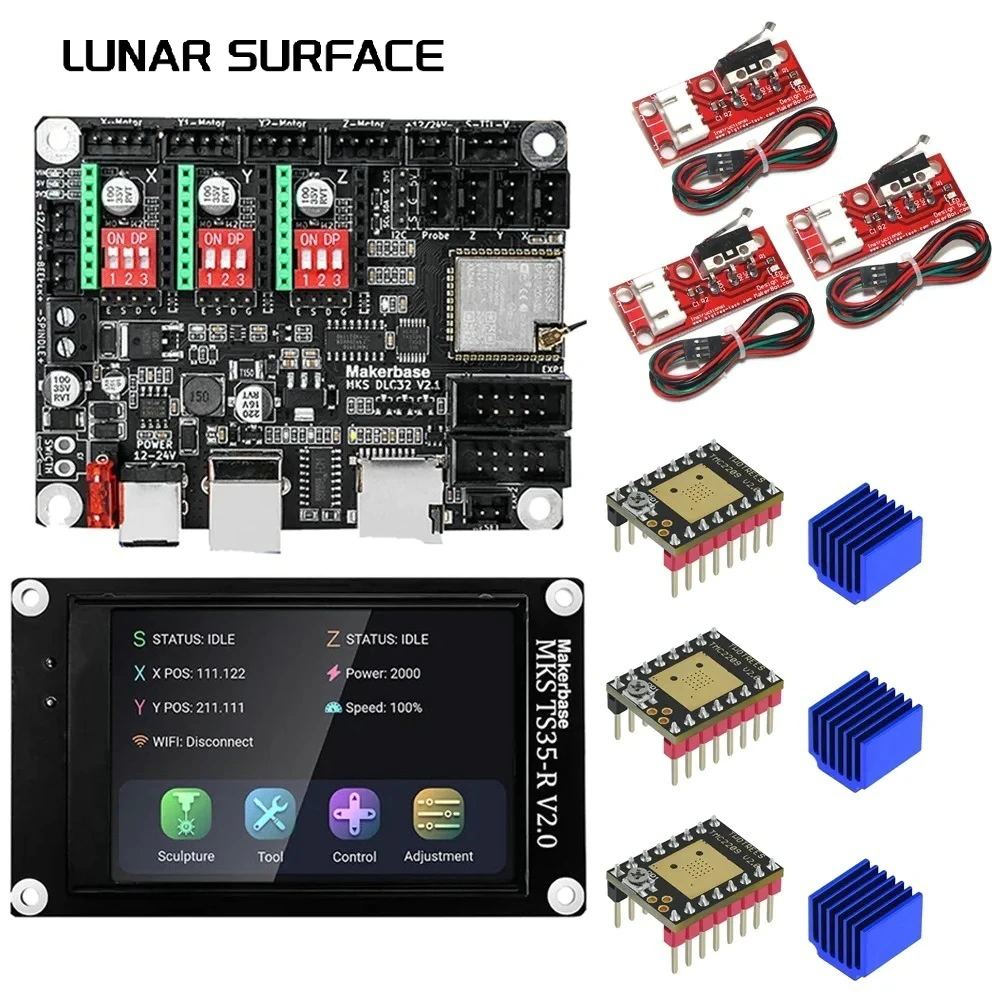 MKS DLC32 V2.1 – Controlador CNC 32 Bits WIFI para Láser - imagen 5