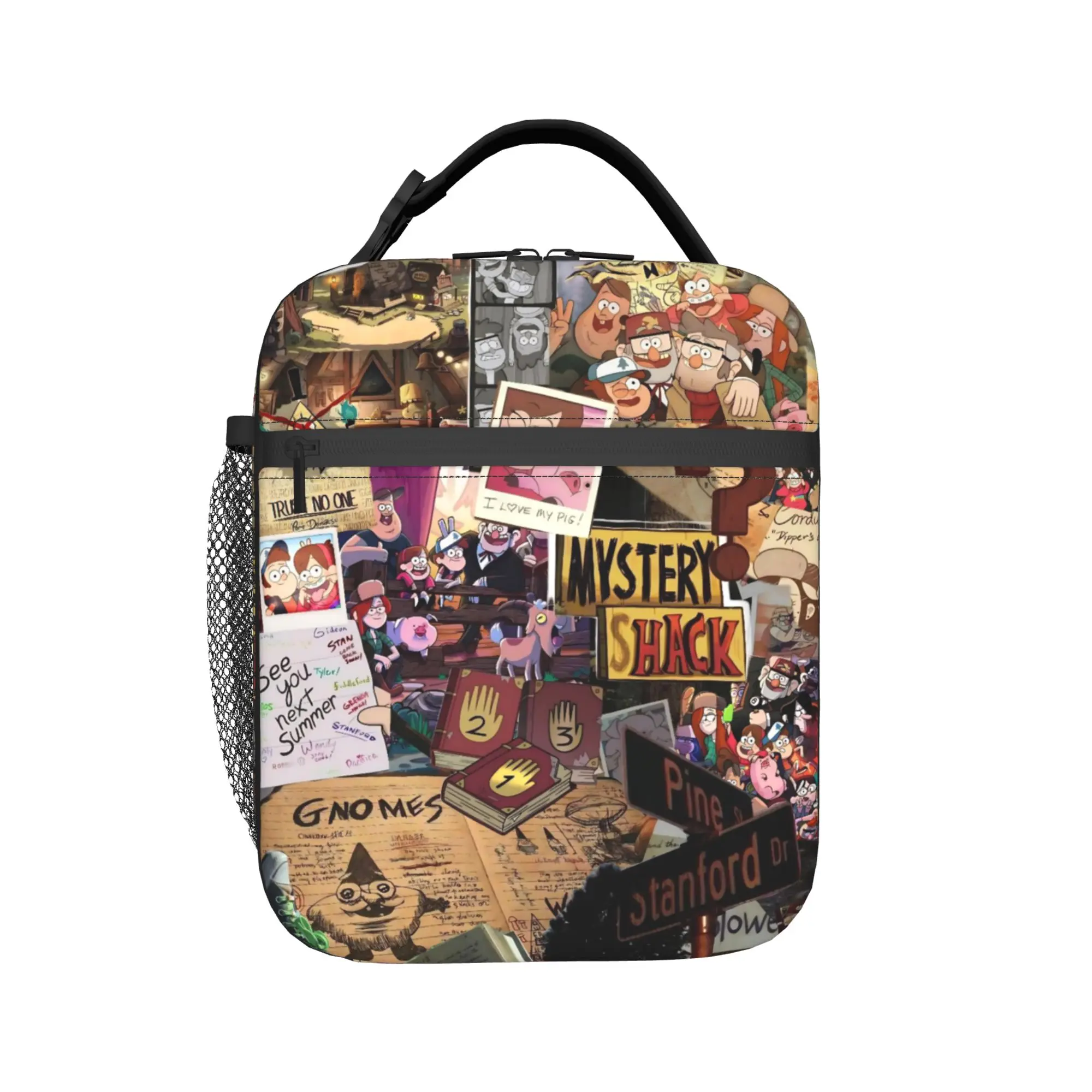 Lunch Box G-Gravity Falls Product  Storage Food Box Harajuku Cooler Thermal Bento Box For School