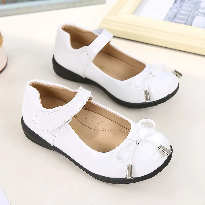 Kids Dance Sandals Children's Party Dress Sandals Girls Outdoor Casual Leather Shoes Little Girls Princess Student Campus Shoes