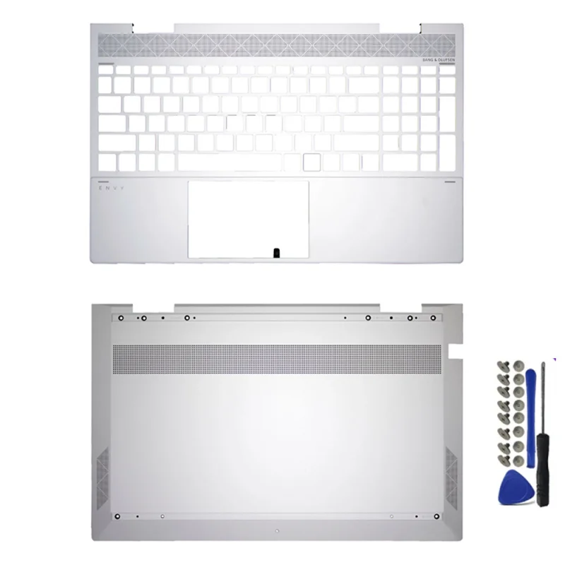 Laptop Palmrest & Bottom Case Cover for HP ENVY X360 15-ED 15-EE 15M-ED 15M-EE TPN-C149 Replacement Shell