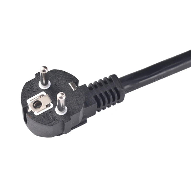 

2pcs 1.5M 1.8M Black High Quality Power Cord with Copper for Laptop Desktop Computer Power Cable C13 C7 C5