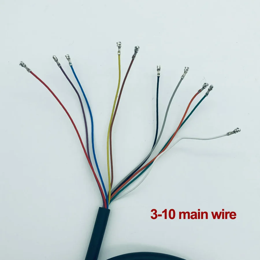 Wolf X Hauptdraht-Set, Kabelverbindung, Verkabelung für Kaabo Wolf Warrior X 10 Zoll Pro Plus Elektroroller, Original-Zubehörteile – Detail 4