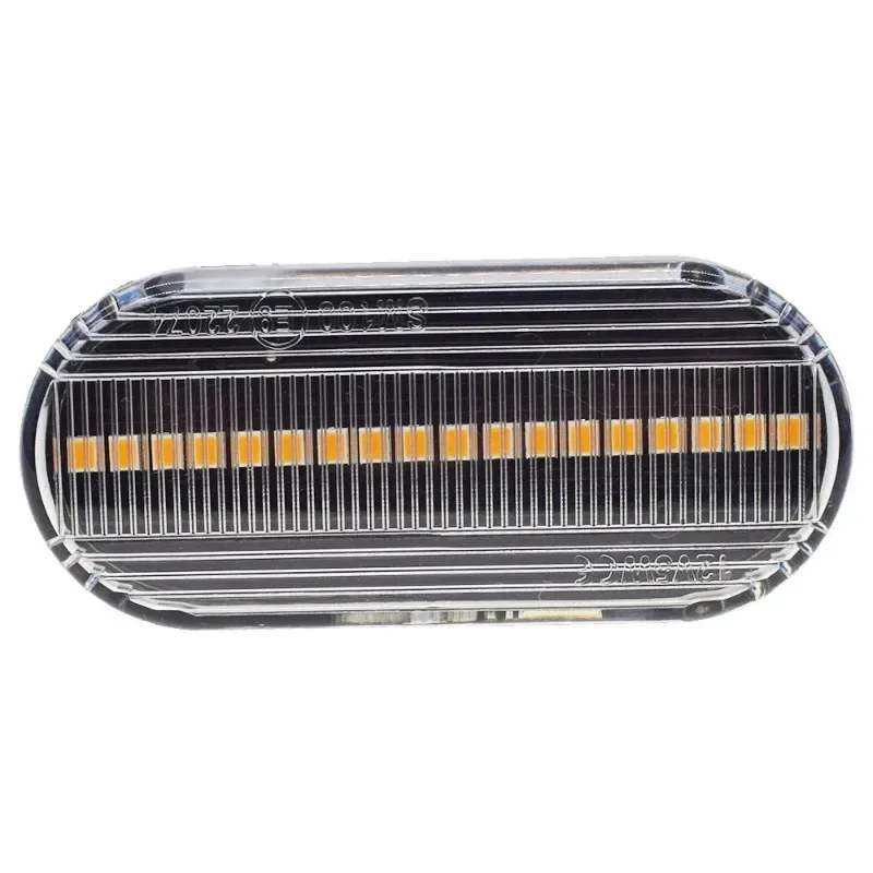 Para 2 uds LED indicador de señal de giro lateral luz flecha intermitente hoja tablero borde asiento Ibiza 6L