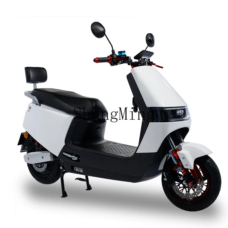 

HJ supports dual electric 60v72v electric motorcycle long battery life high-speed takeaway battery car