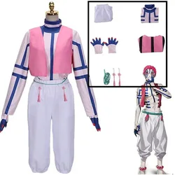 Anime Akaza Copsplay Costume Uniform Top Pants Vest Glove Belt Halloween Adult Party Akaza Cosplay Costumes Full Set