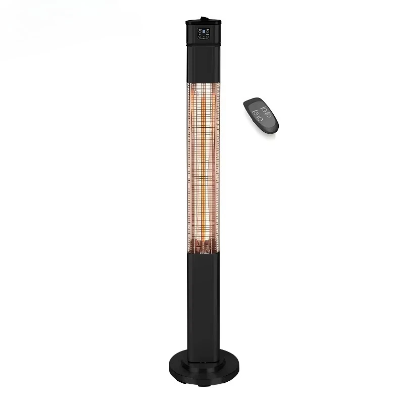 1500W Garden Adjustable Thermostat Freestanding Infrared Outdoor Electric Patio Heater