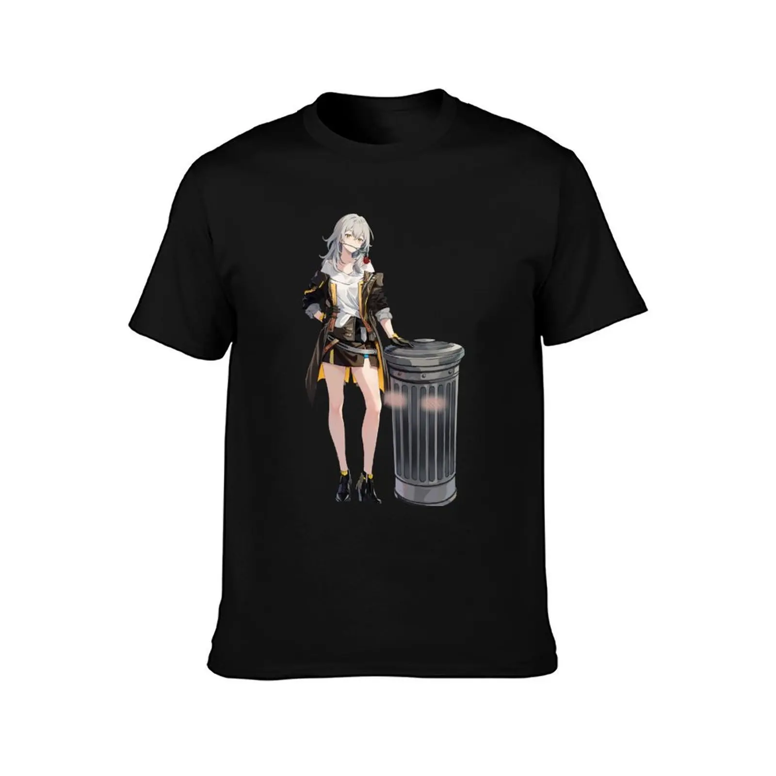 Stelle x Trash Can T-Shirt Big Size Daily Wear T-Shirt