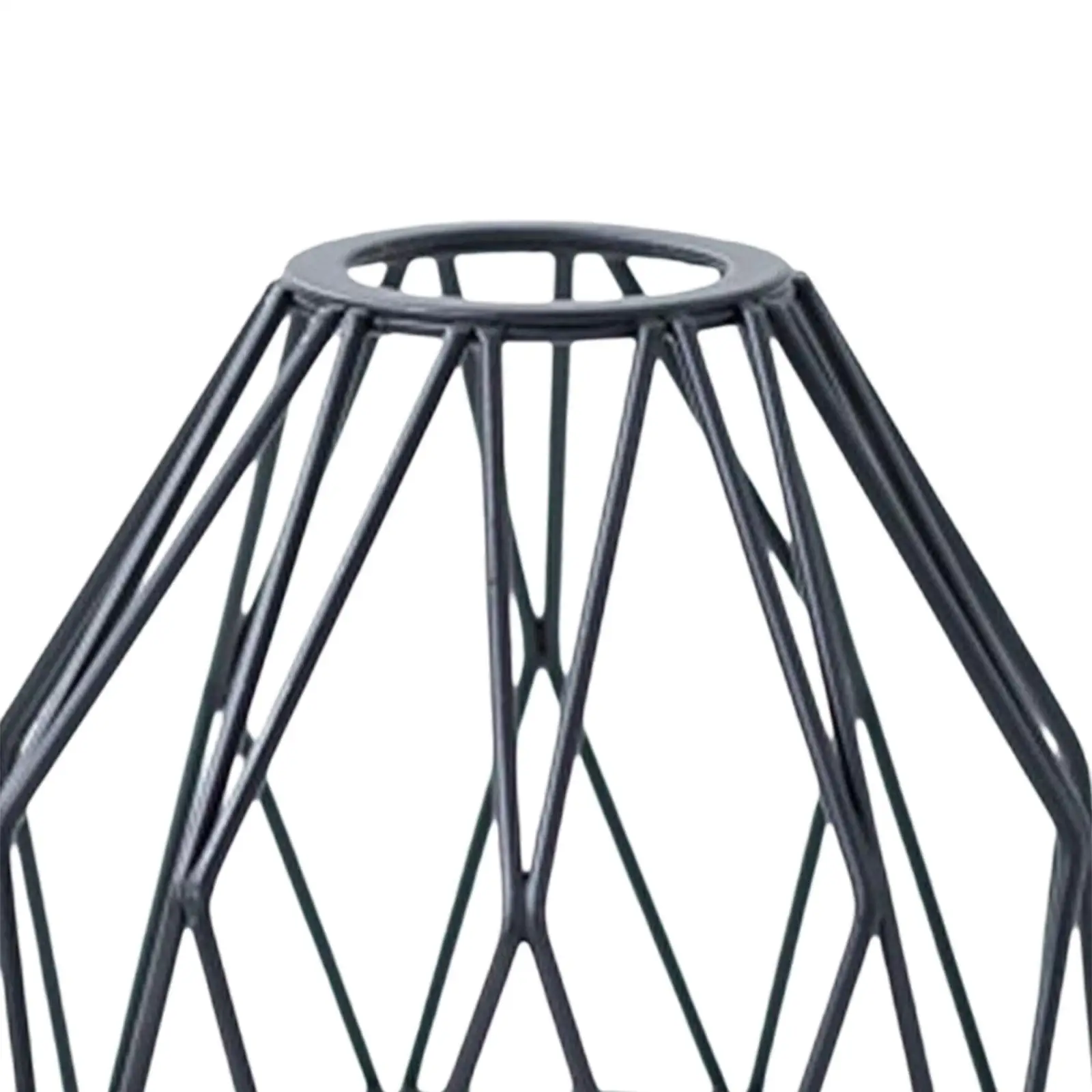 Wire Cage Lamp Shades Iron Art Vintage Sturdy Metal Cage DIY Ceiling cover Cage Lampshade Guard for Wall Lighting Bedside