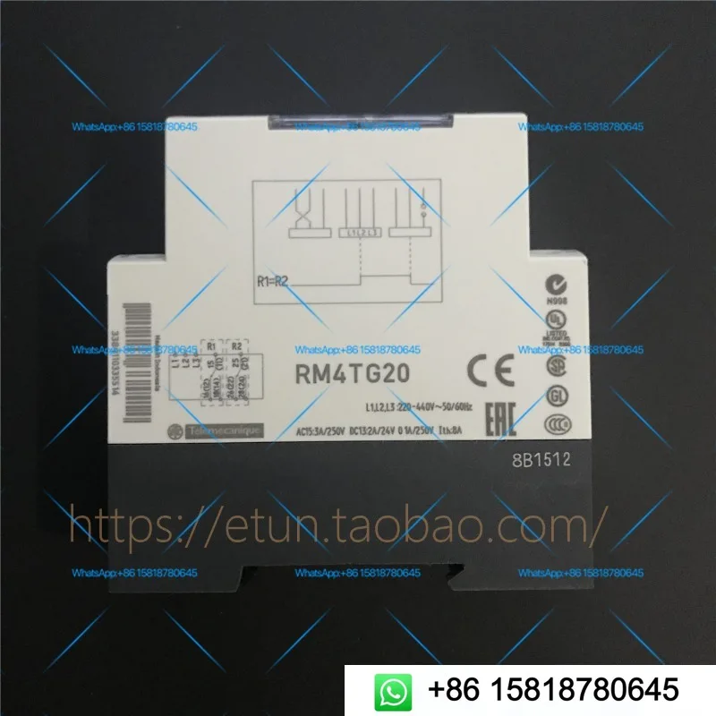 Phase sequence relay RM4TG20 RM4-TG20 overvoltage and undervoltage protector RM4TR32