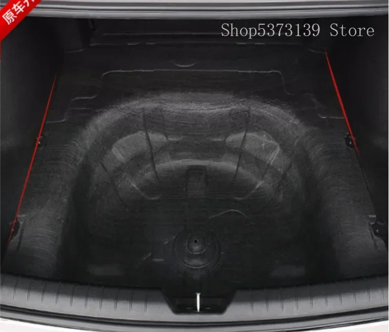 For Hyundai Sonata 2020 10th generation Spare Tire Box Sound Insulation Cotton Trunk Heat Insulation Foam Flame Noise Reduction