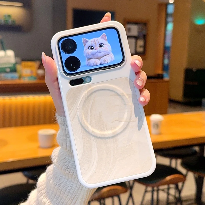 Per Xiaomi Mi 17 Pro Max Custodia di lusso in pelle PU MagSafe magnetica Custodia protettiva posteriore per Xiaomi Mi 17 17Pro Custodia per telefono