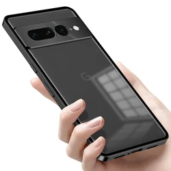2 in 1 Metal Aluminium Alloy Frame Hard PC Backboard Shockproof Phone Cover for Google Pixel 8 7 Pro 7A 8A 9 Pro XL Case