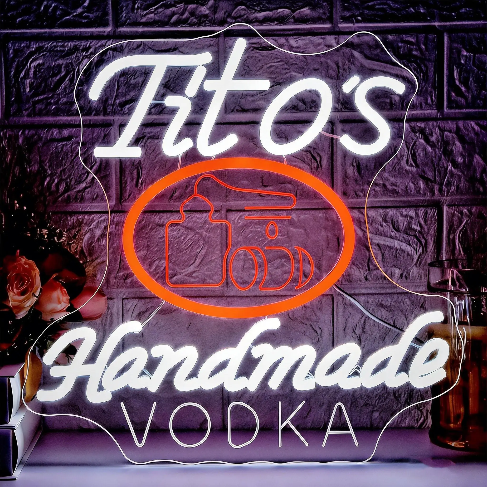 

Vodka Neon Sign USB Dimmable LED Neon Lights for Man Cave Bar Store Bistro Party Club Restaurant Bedroom Decor Business Led Sign