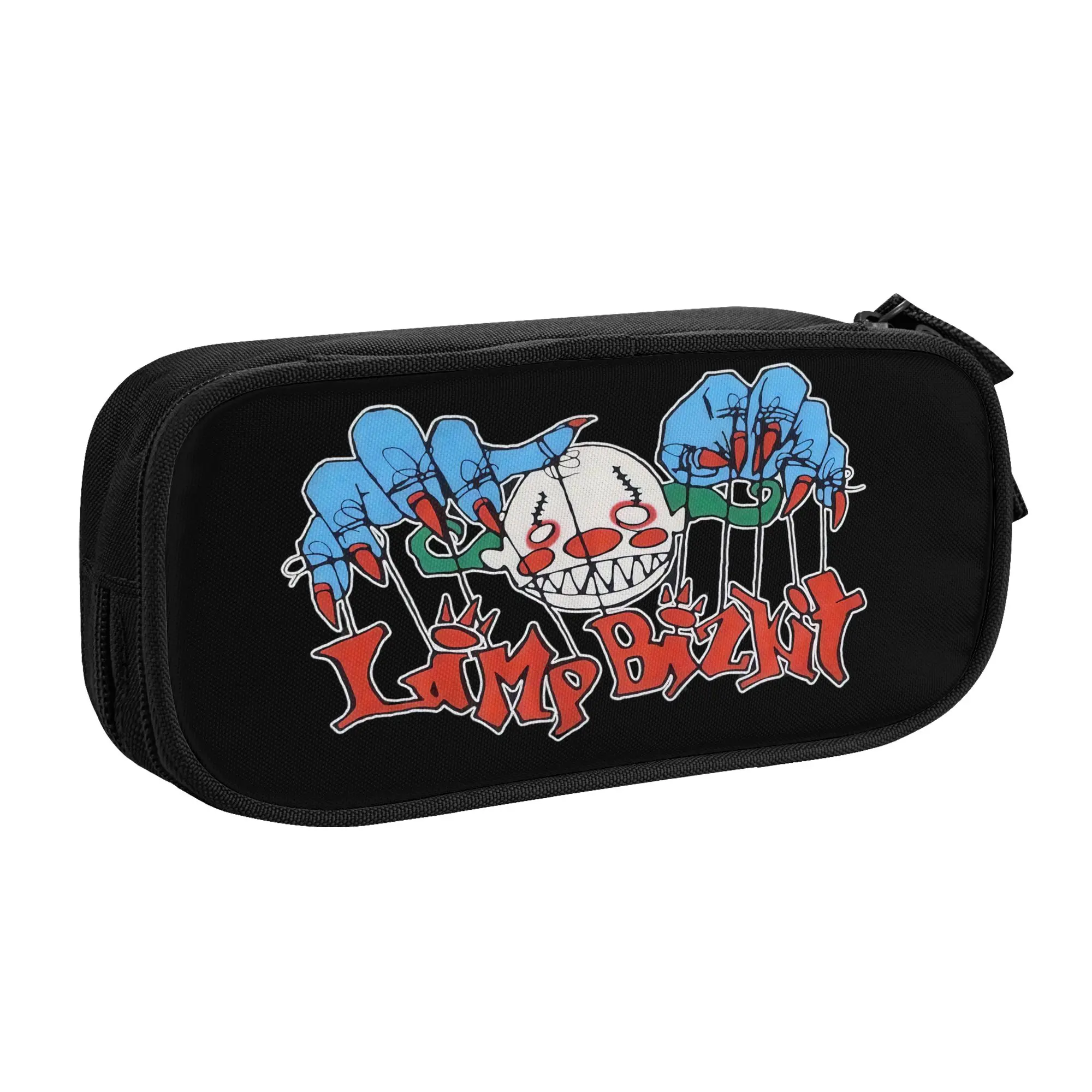 Limp Bizkit  Metal Rock Band   Cute Pencil Case Boy Girl Large Capacity  Pencil Bag Student School