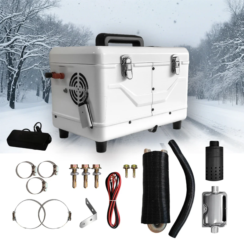 RV 12V 24V 220V الكل في واحد وقوف السيارات الديزل مسخن الهواء لقارب حافلة RV العربة #1
