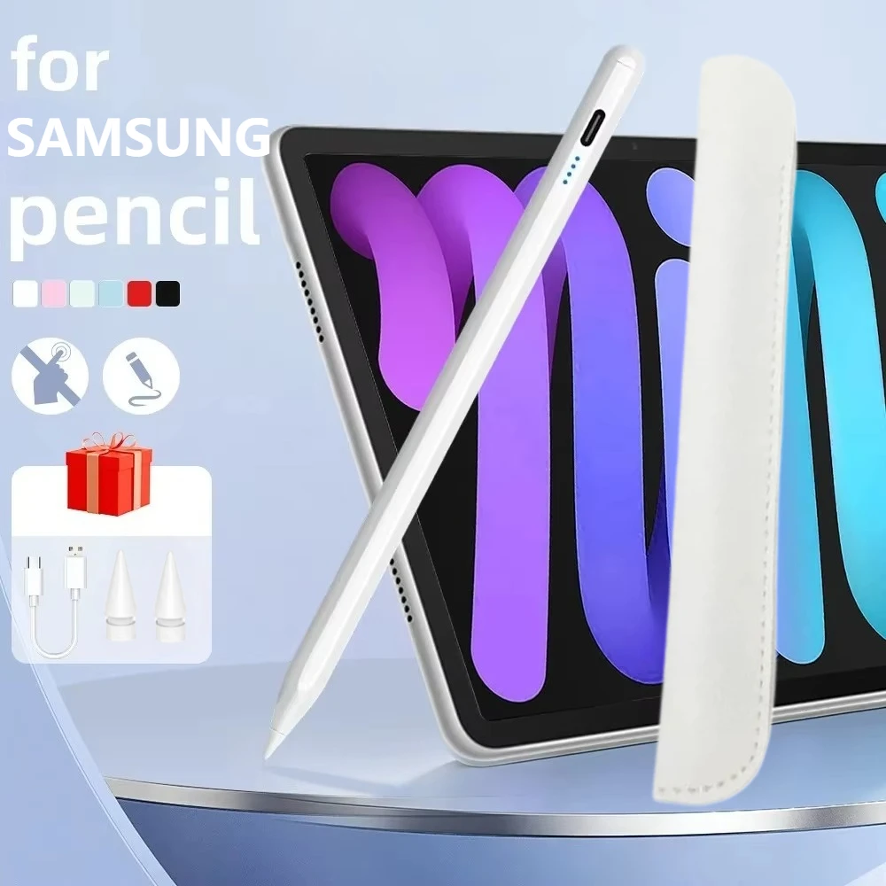 Stylus Pen for Samsung Galaxy Tab A11/S10 FE+/A9/S9 – Precision Capacitive Touch, Handwriting, Graffiti, Painting, No Bluetooth