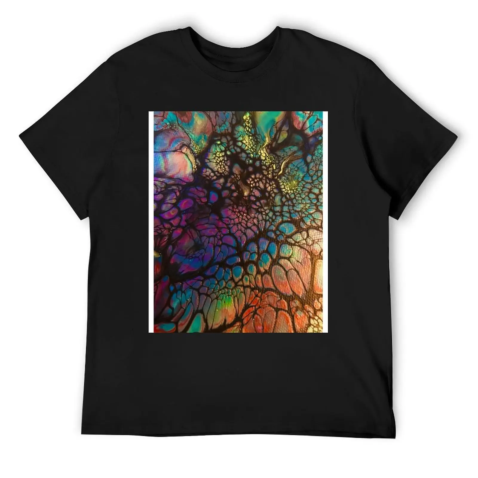 

Coral Reef T-Shirt boys animal print Aesthetic clothing quick-drying oversized mens plain t shirts
