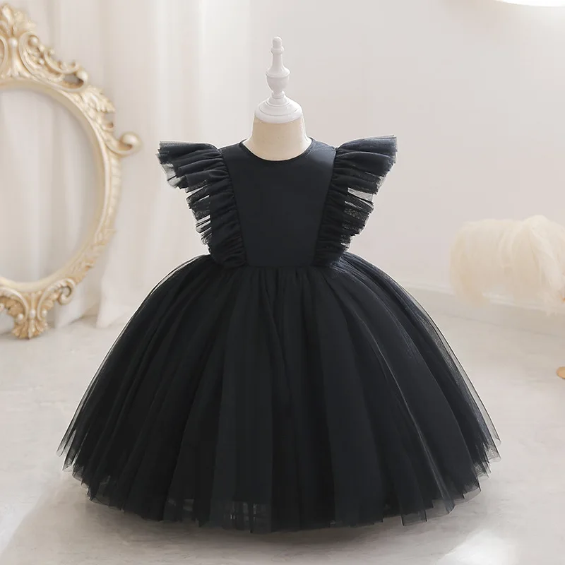 Youth Girls Elegant Luxury Wedding Party Gala Dresses Birthday Princess Child 4 6 8 to 10 Years Baby Lilac Kids Costume Clothes